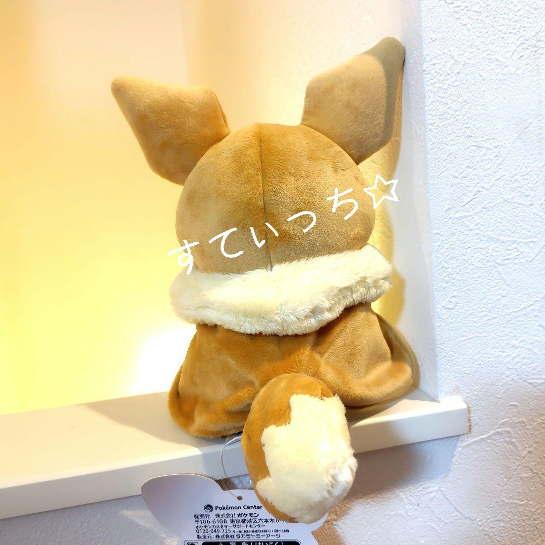 ポケモン ピカチュウ ぬいぐるみ イーブイのポンチョを着たピカチュウ イーブイ