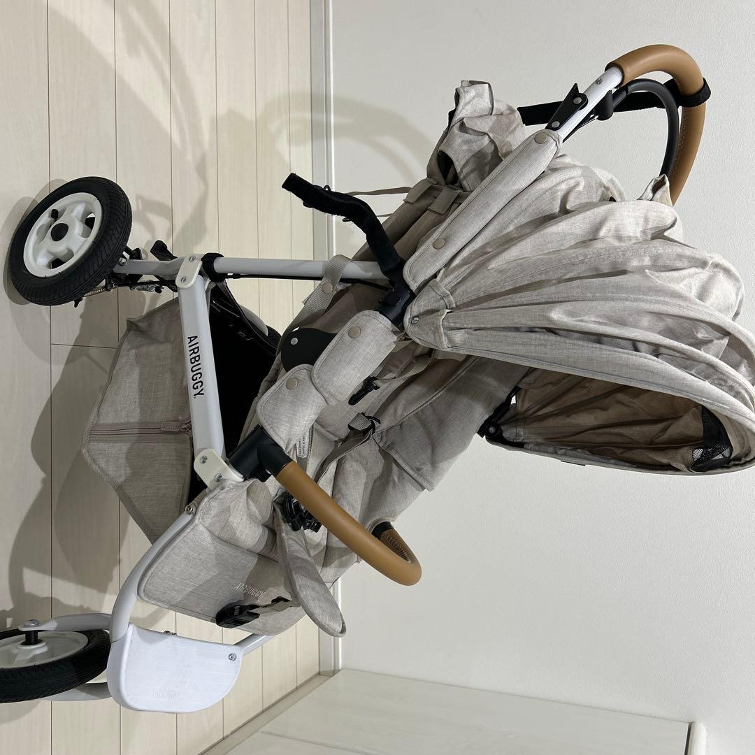 【早い者勝ち】AIR BUGGY ベビーカー ベージュ