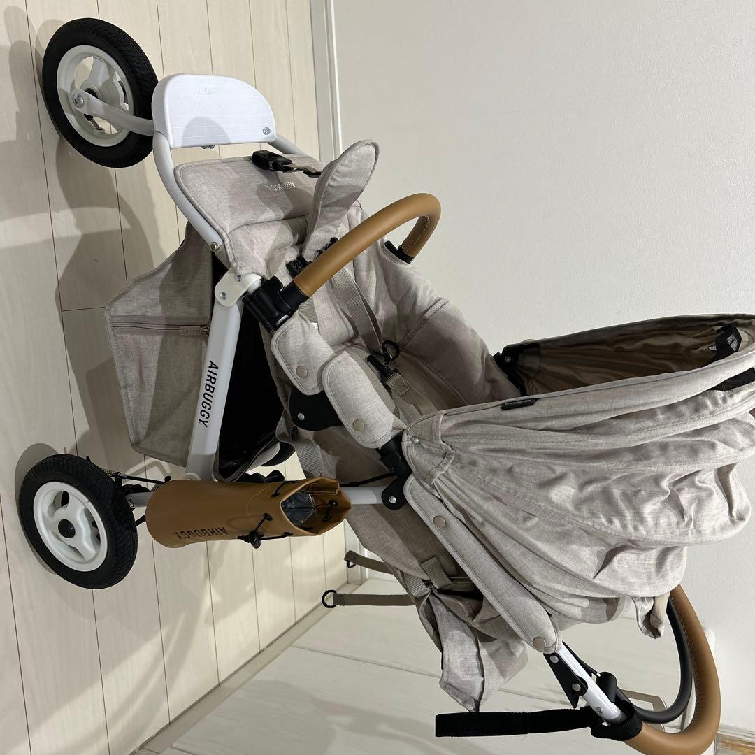 【早い者勝ち】AIR BUGGY ベビーカー ベージュ