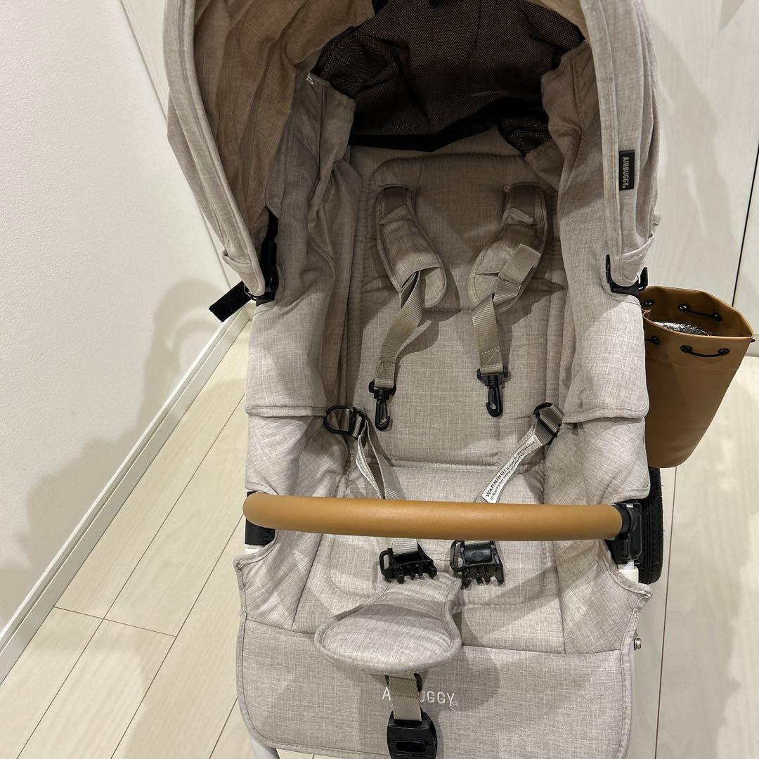 【早い者勝ち】AIR BUGGY ベビーカー ベージュ