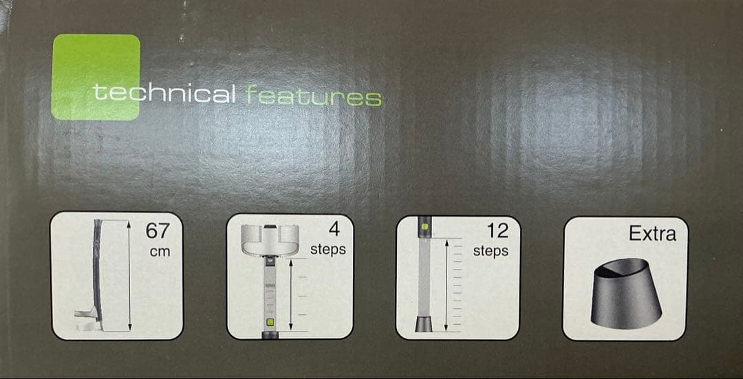 高機能ロフストランド杖（左手用）　クイックステップメモリー2　【未使用品】