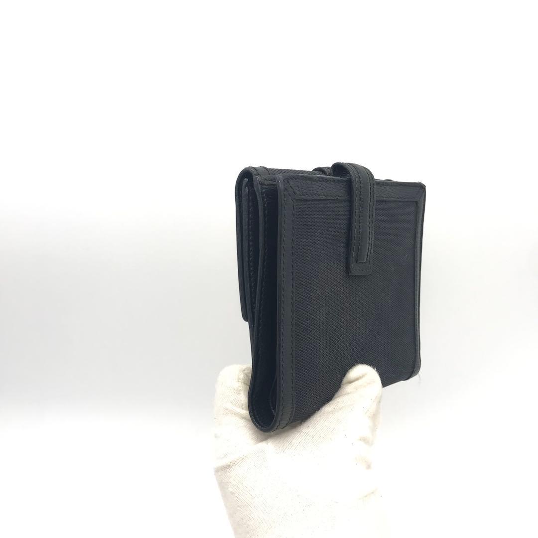 オールドグッチ　グッチ財布　グッチ折り財布　グッチキャンバス　グッチレザー