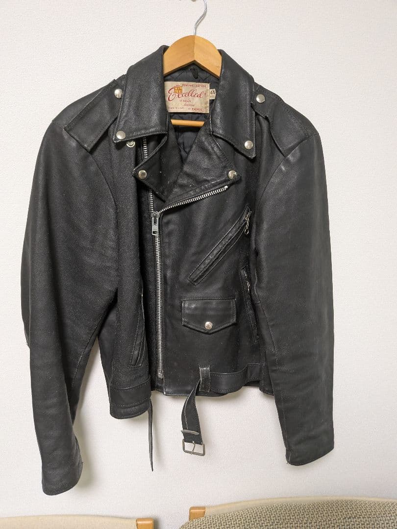 ヴィンテージ ライダースジャケット 44 Excelled