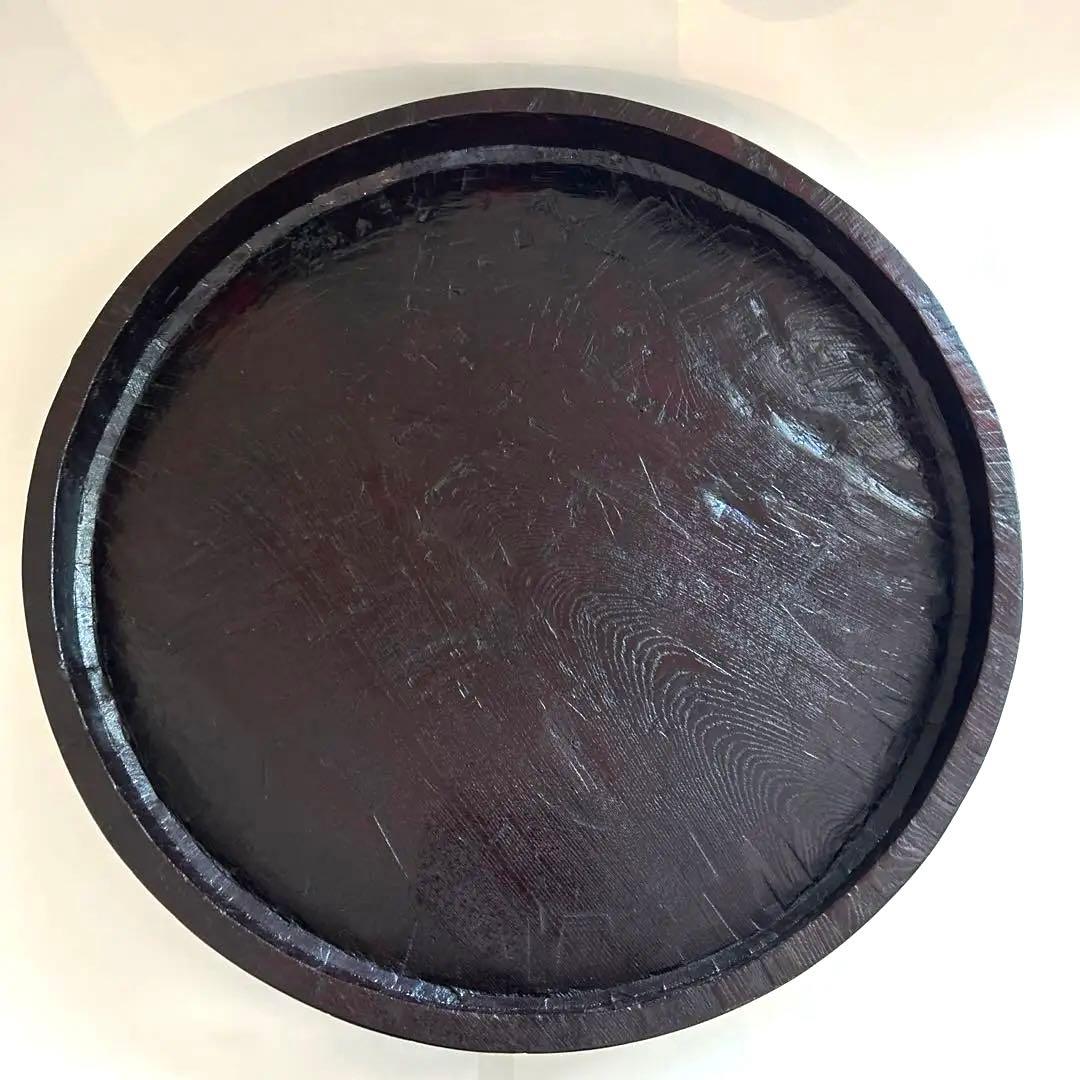 荒削り木製大盆　55㎝