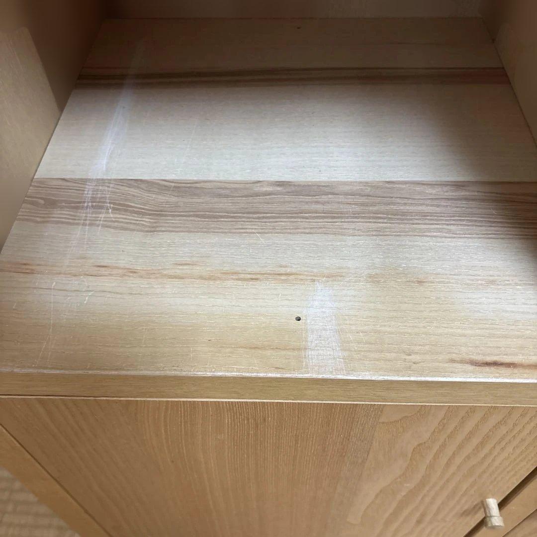 木製ラック オープンシェルフ付き IKEA トレービー