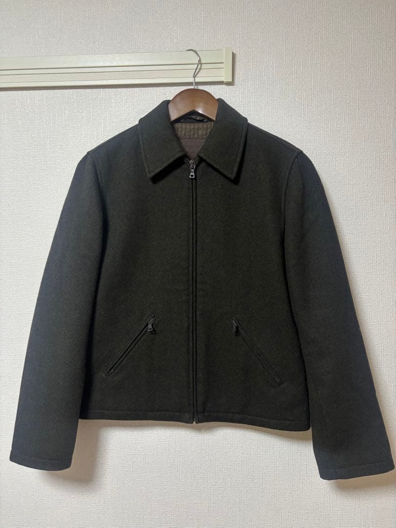 PRADA 1998AW ジップアップジャケット ダークグレー