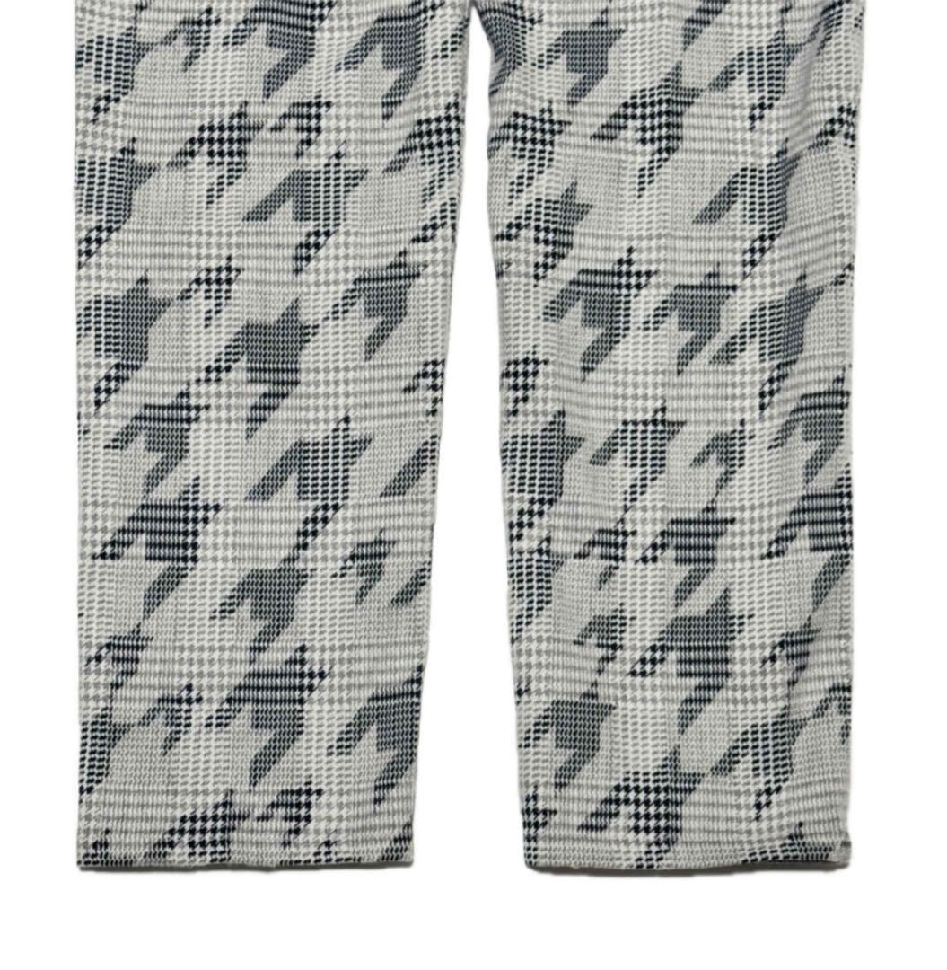 新品タグ付 パーリーゲイツ レディス 千鳥柄パンツ グレー
