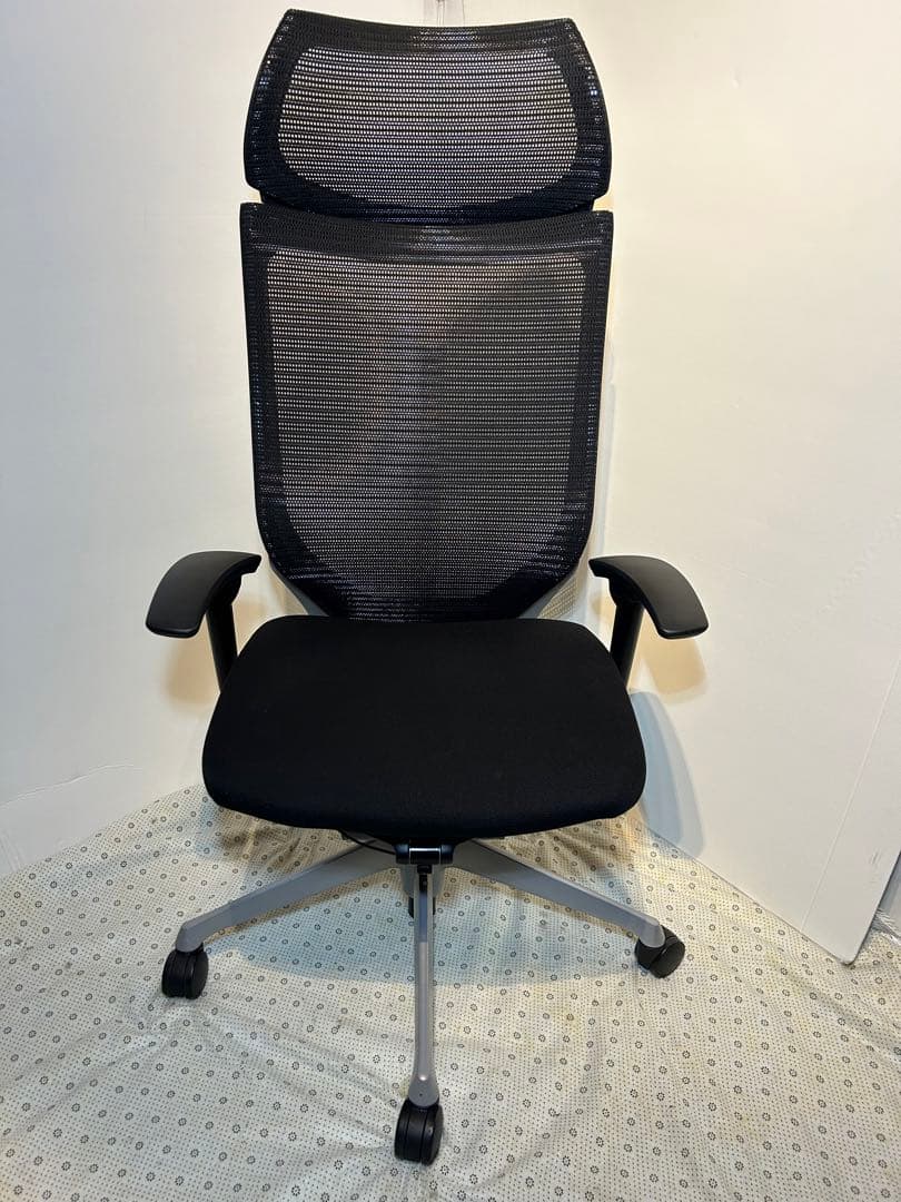 オカムラ　バロン　エクストラハイバック　ブラック　２０１６年製（１０／１６）