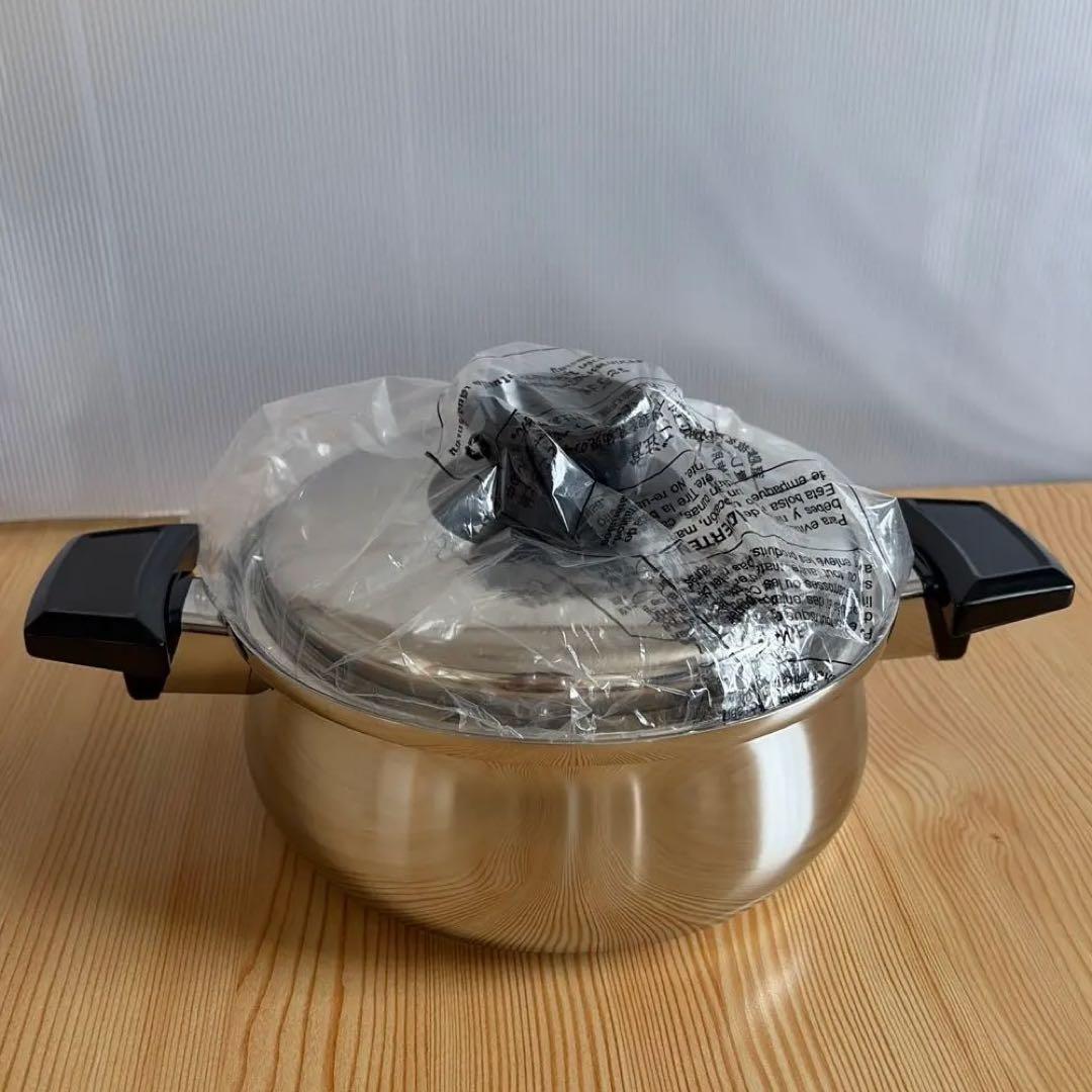 新品未使用品 ロイヤルクイーン 2コート 蓋付き IHガス両用