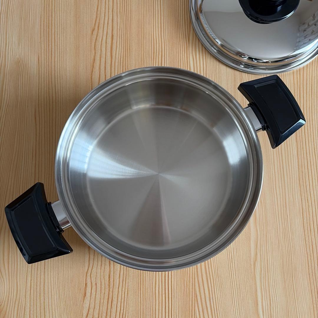 新品未使用品 ロイヤルクイーン 2コート 蓋付き IHガス両用