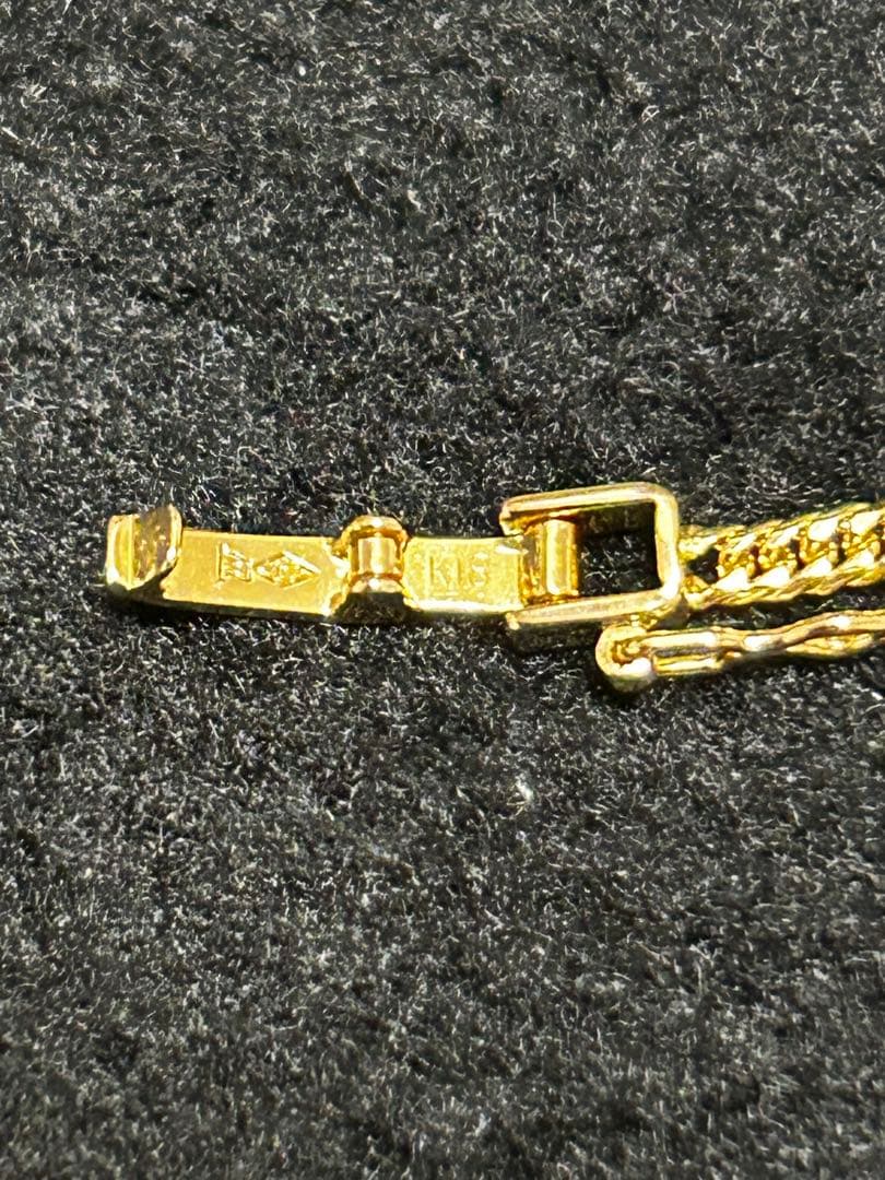 18金 6面W 喜平ネックレス 45cm 9.2g