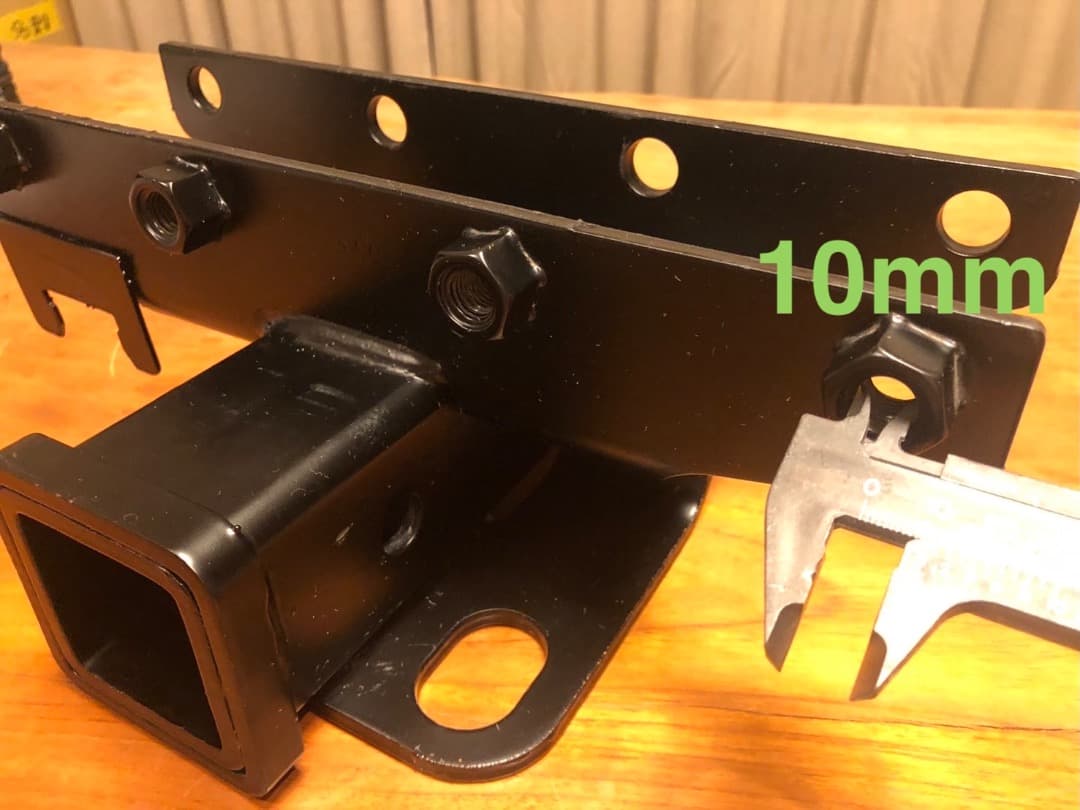 【未使用】Jeep 純正　JK・JL用　ヒッチレシーバー