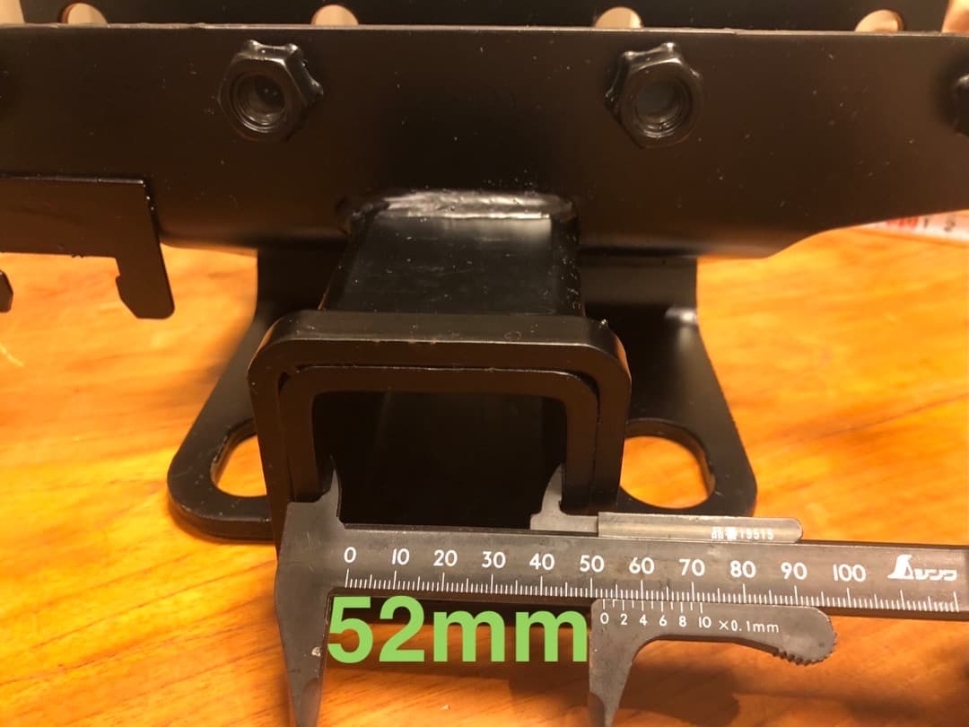 【未使用】Jeep 純正　JK・JL用　ヒッチレシーバー