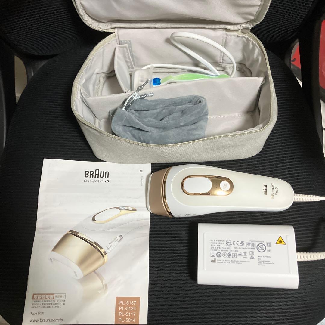 Braun Silk-expert Pro 5 脱毛器　ブラウン