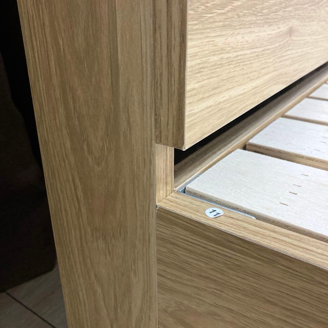 【自社配送エリア限定販売】Camilleデザインすのこダブルサイズベッドフレーム