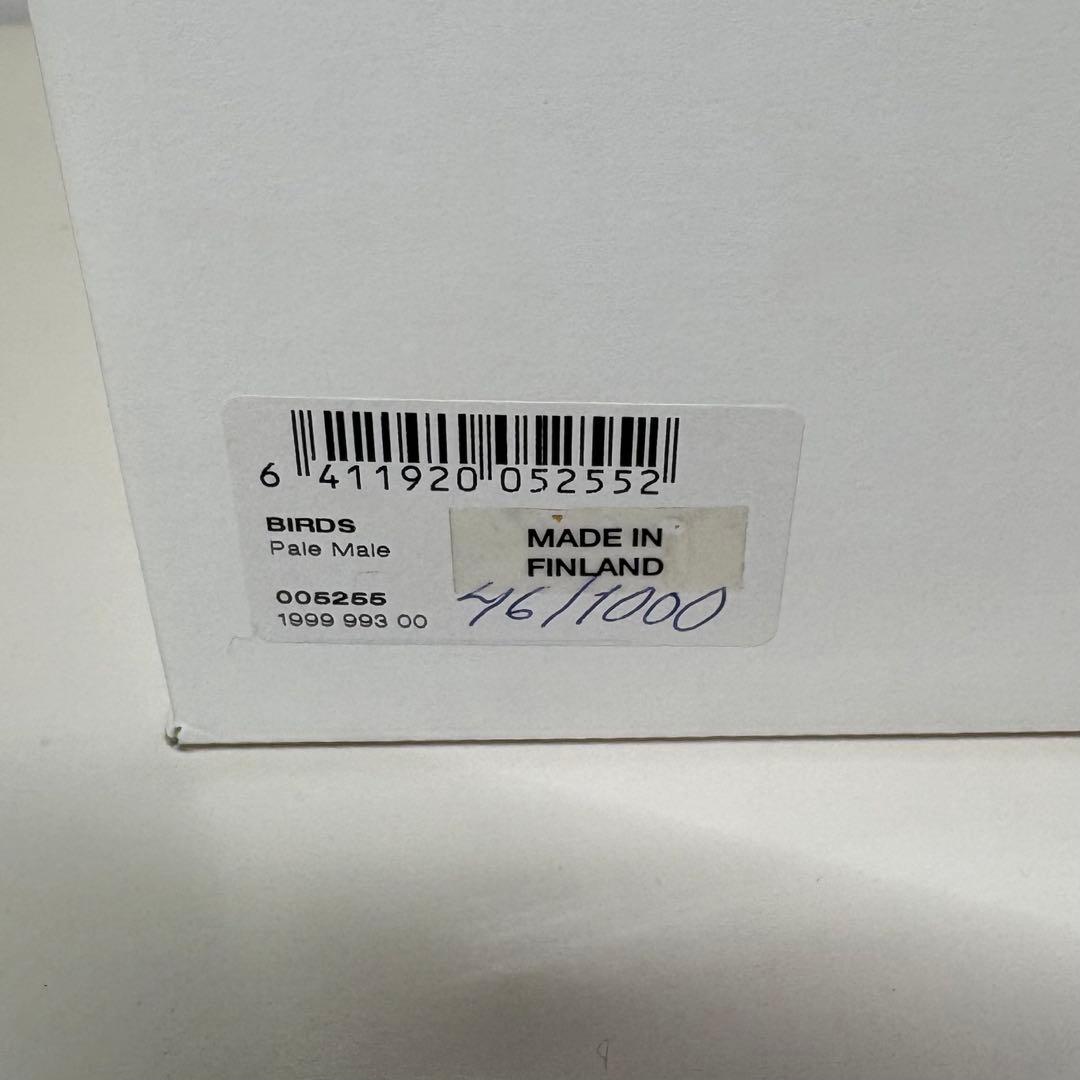 【希少・シリアル46】イッタラ バード Pale Male 1000体限定