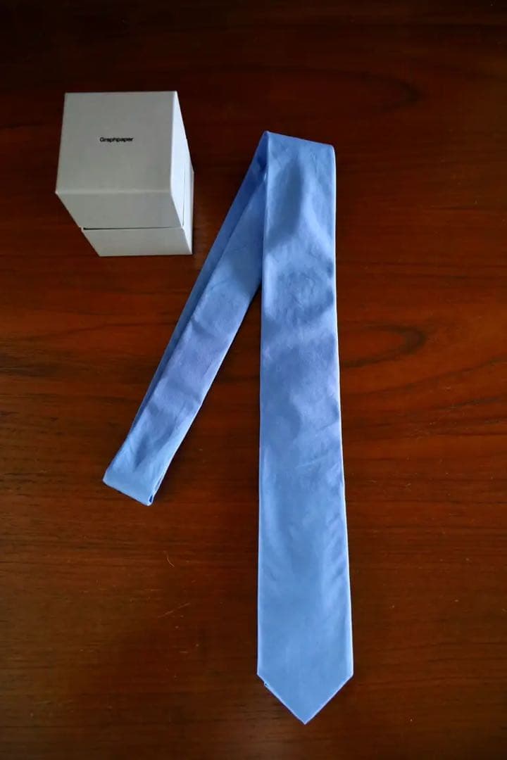 グラフペーパーネクタイ ALUMO Necktie BLUE