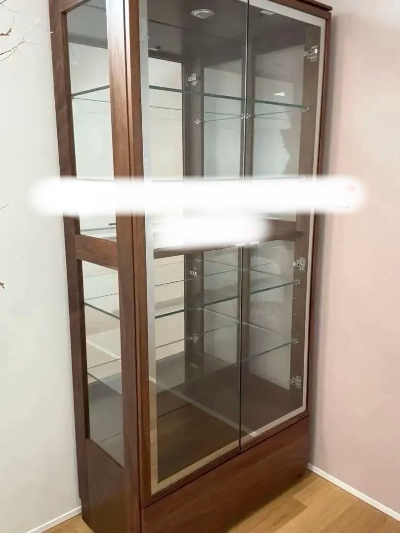 モリタインテリア　工業　キャビネット　トロフィー　棚　食器棚　フィギュア　本棚