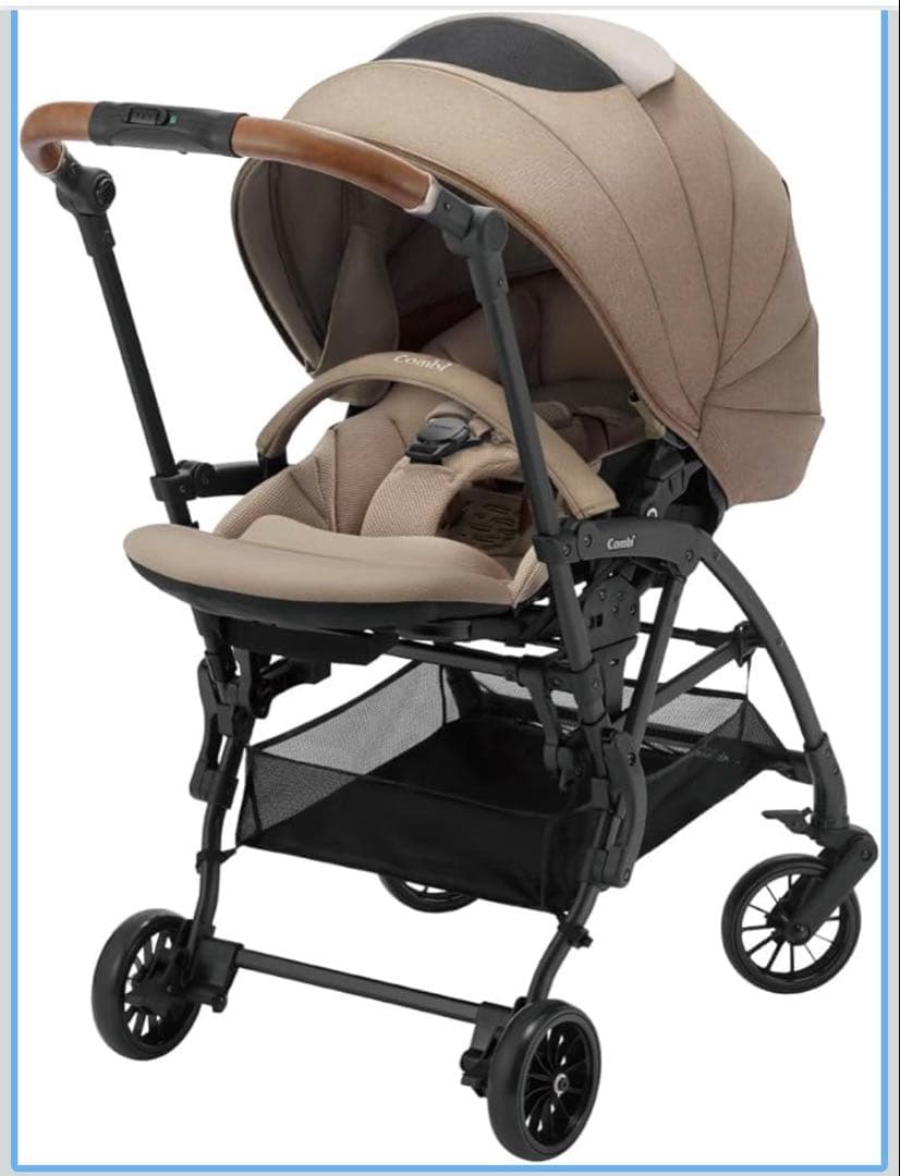 【超美品（使用４回）】コンビ ベビーカー　THE S Go エッグショック