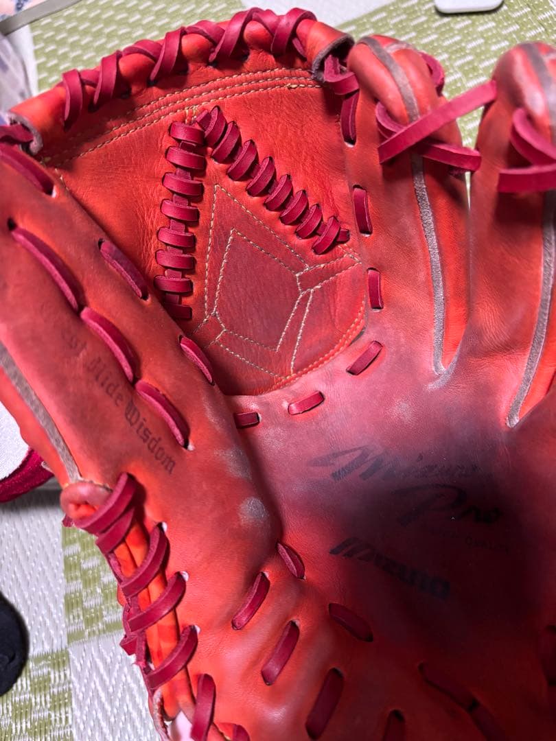 ミズノプロ 硬式投手用 逆巻き