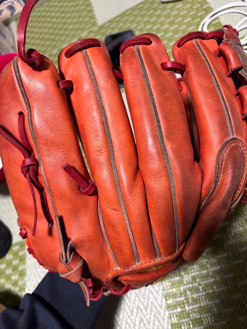 ミズノプロ 硬式投手用 逆巻き