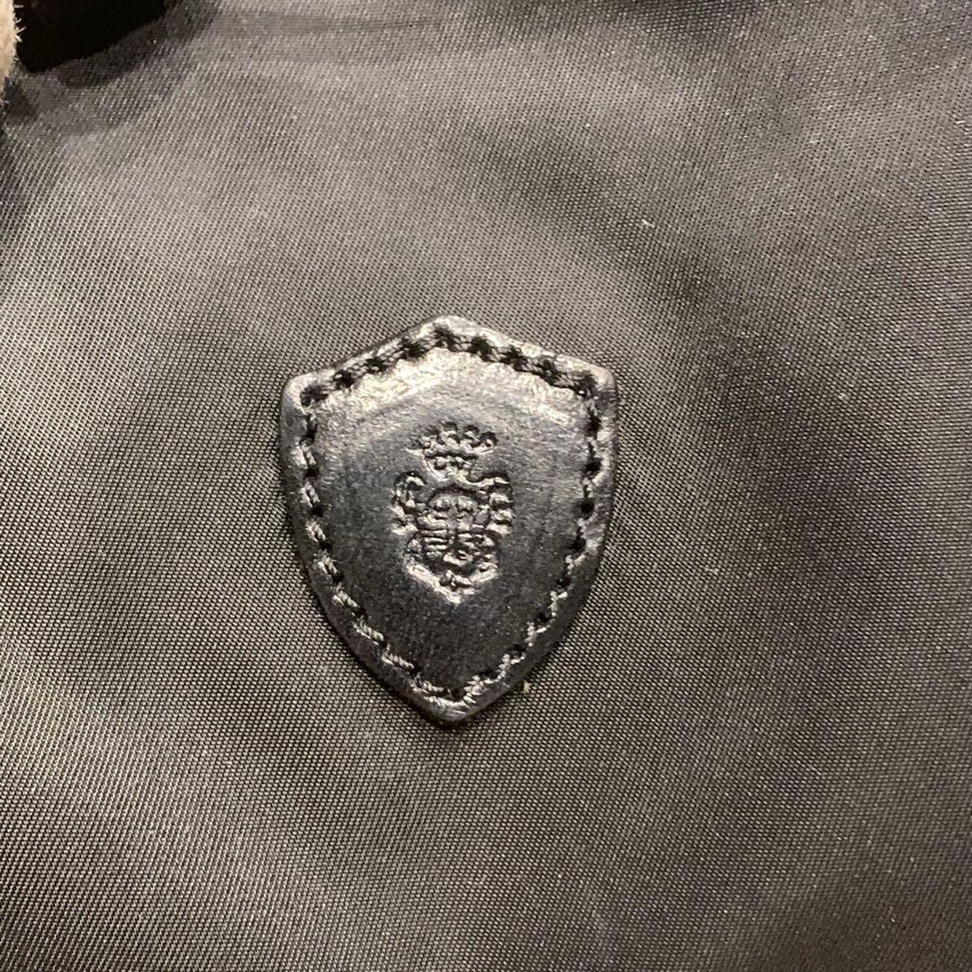 美品✨フェリージ トートバッグ 巾着 ナイロン レザー ブラック