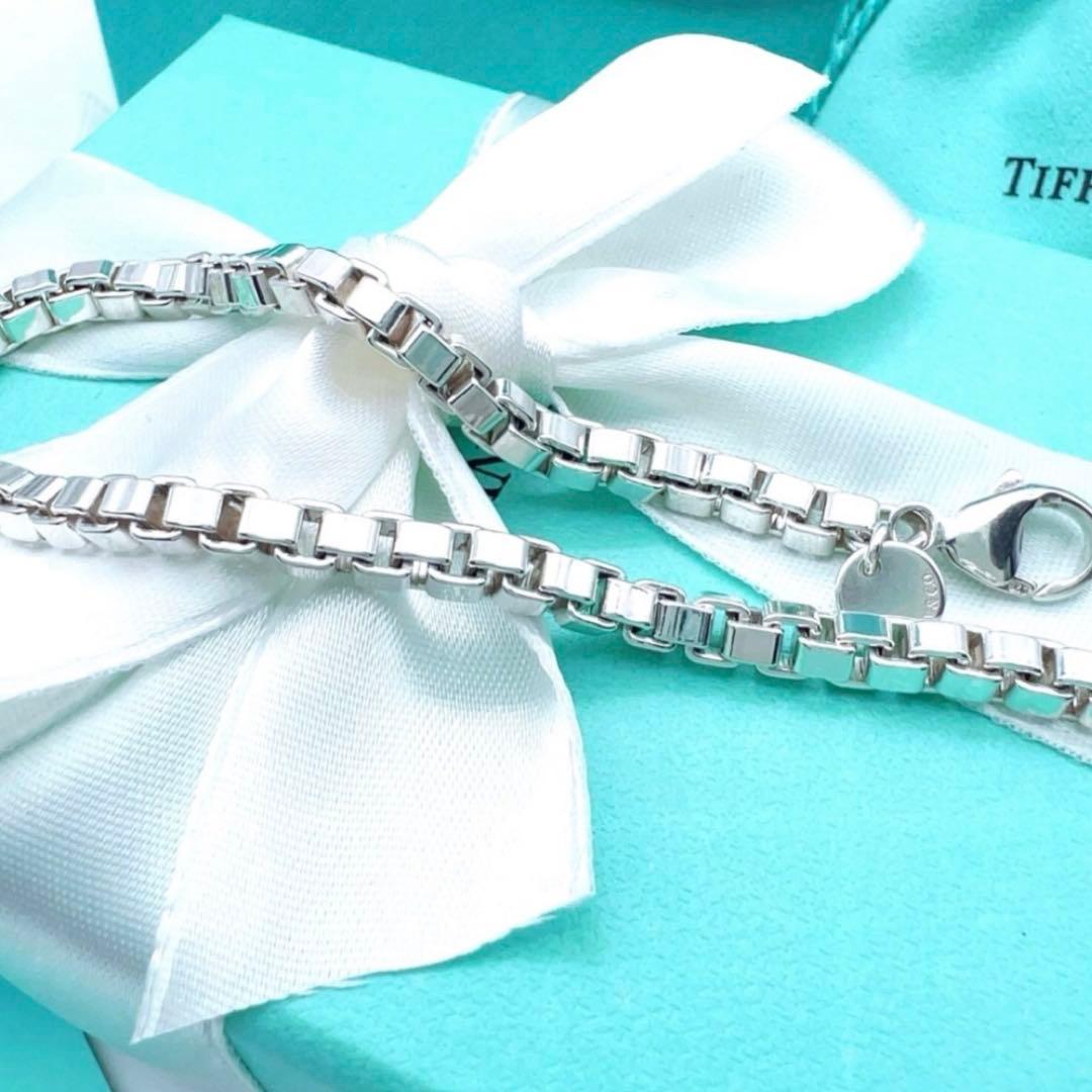 美品✨TiffanyティファニーブレスレットベネチアンブレスレットSVプレゼント
