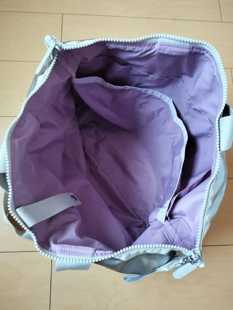 ​訳あり ひとりっぷ レスポートサック グッデイトート シルバー RYUSEI