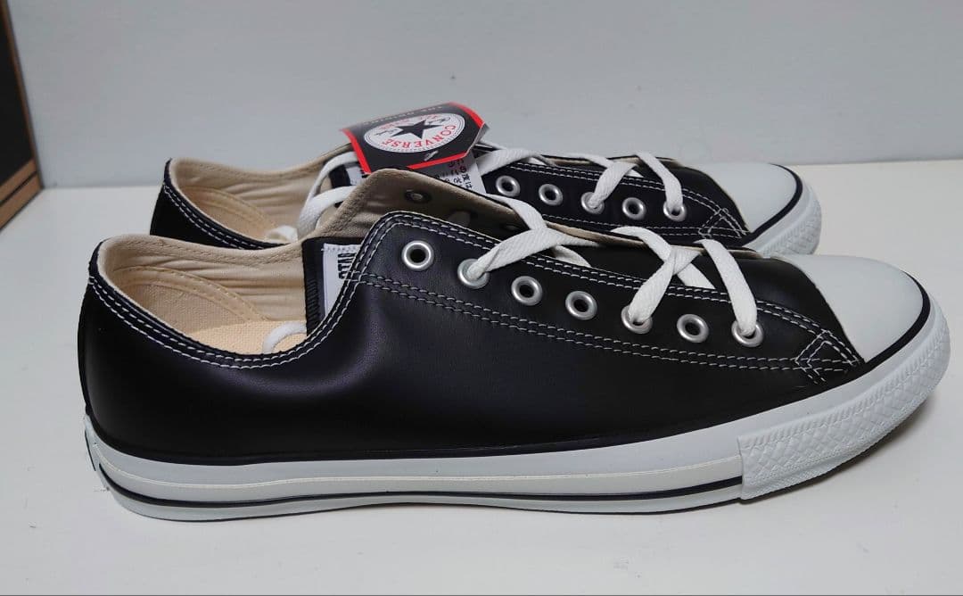 未使用デッドストック✨コンバース レザー OX スニーカー 30cm