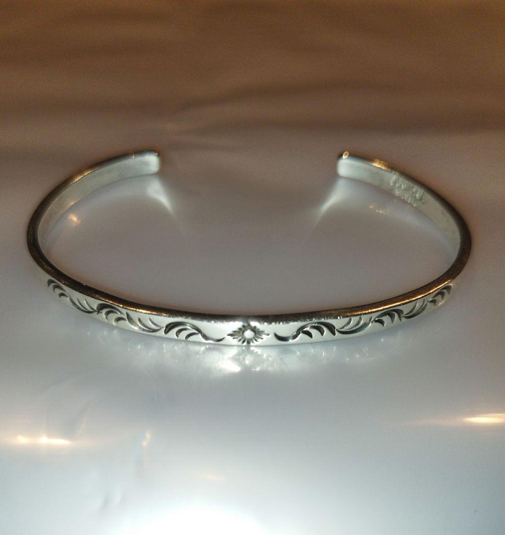 ARIZONA FREEDOM B-7a シルバー925 太陽神 唐草 バングル