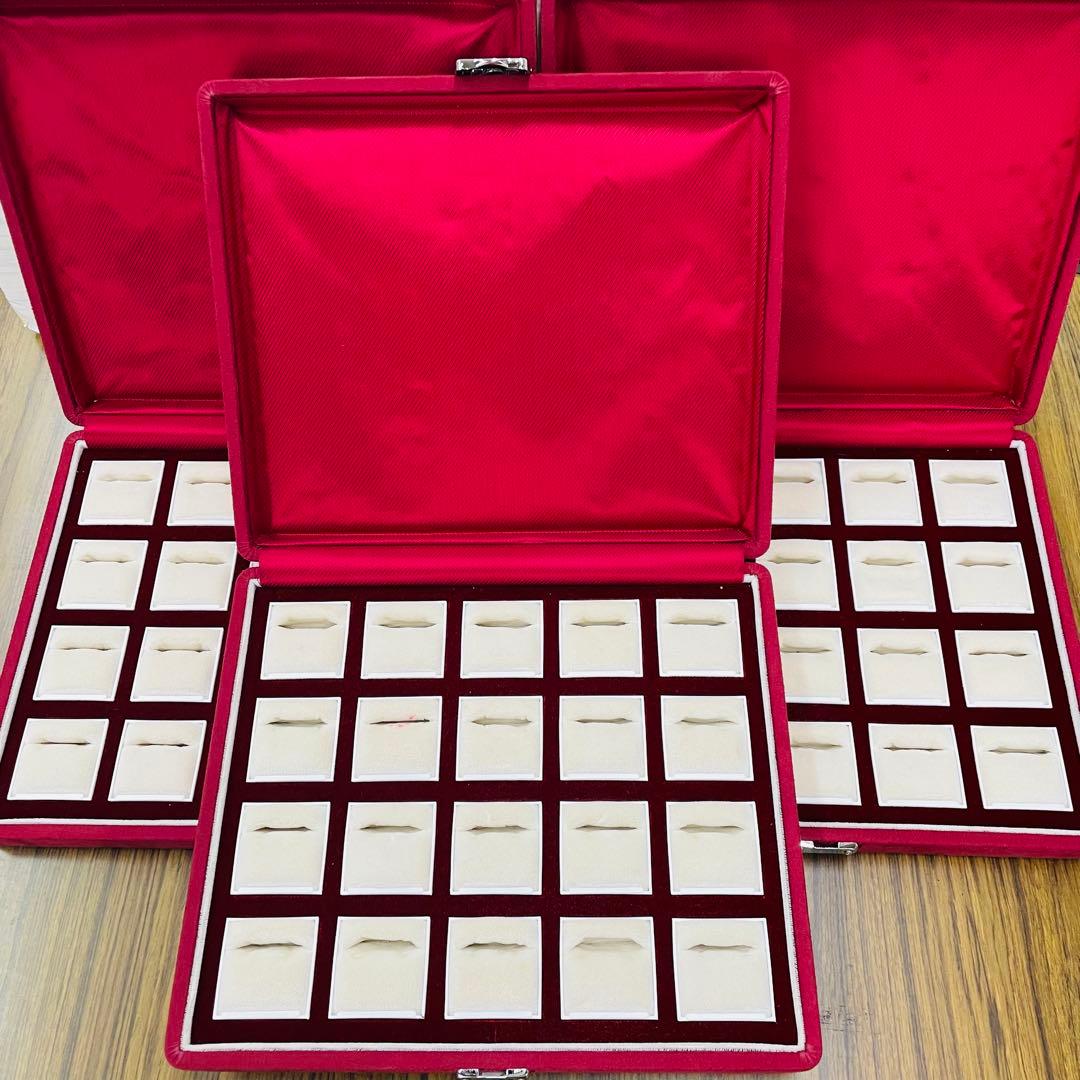 リング収納ケース　20個収納　3セット　ディスプレイ