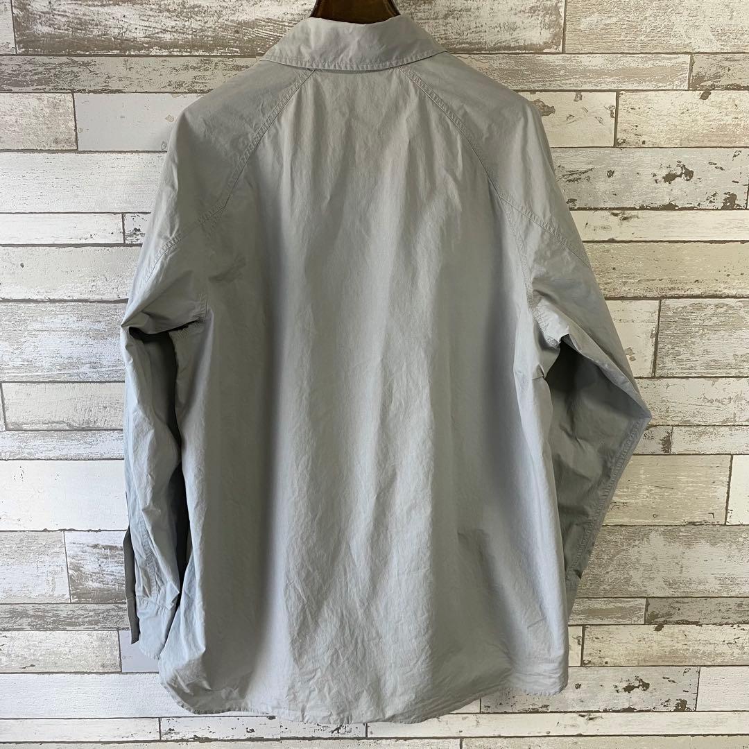 MARGARET HOWELL イギリス製 23SS コットンポプリンシャツ S