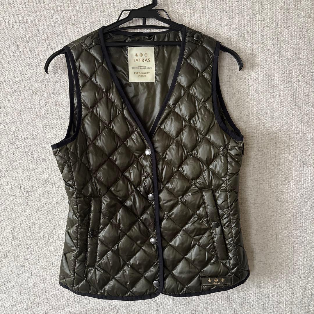 TATRAS オリーブグリーン ダウンベスト