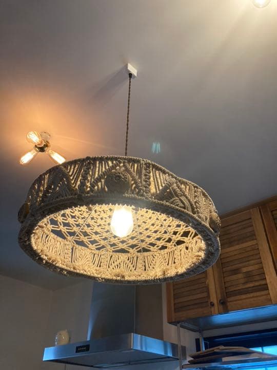 cpcm購入アメリカアンティークマクラメランプ　アクメファニチャー　熊谷隆志