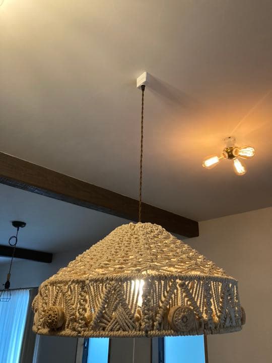 cpcm購入アメリカアンティークマクラメランプ　アクメファニチャー　熊谷隆志