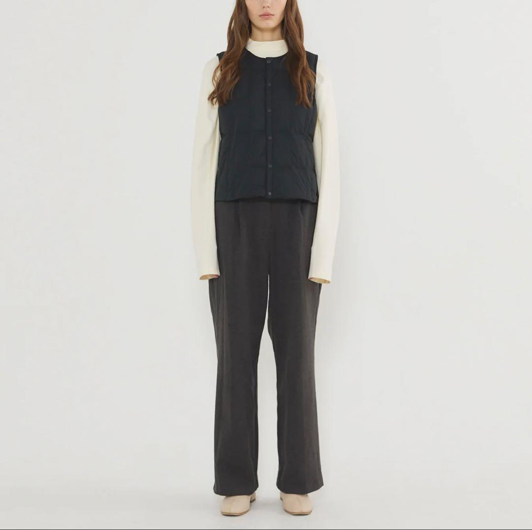 ほぼ未使用✨YOSOOU ダウンベスト　黒　L