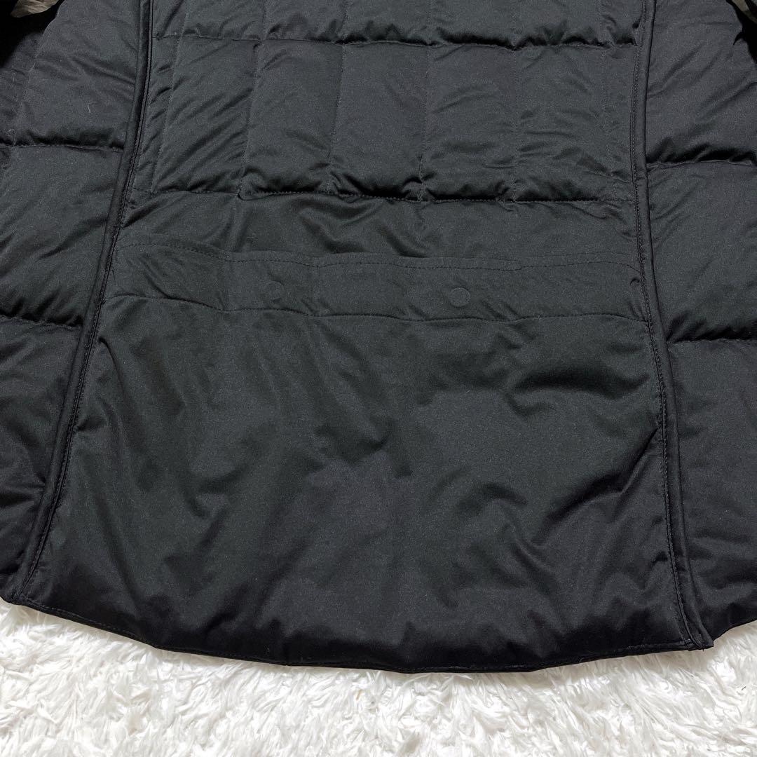 ほぼ未使用✨YOSOOU ダウンベスト　黒　L