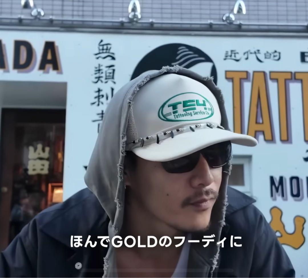 tattoo studio yamada 東洋エンタープライズgold パーカー