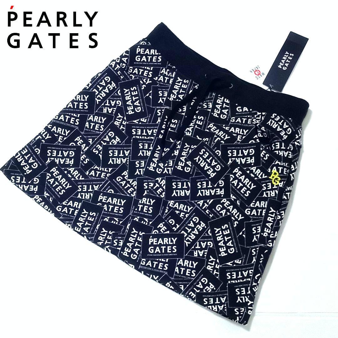 新品 パーリーゲイツ ゴルフ スカート レディースウェア ロゴ