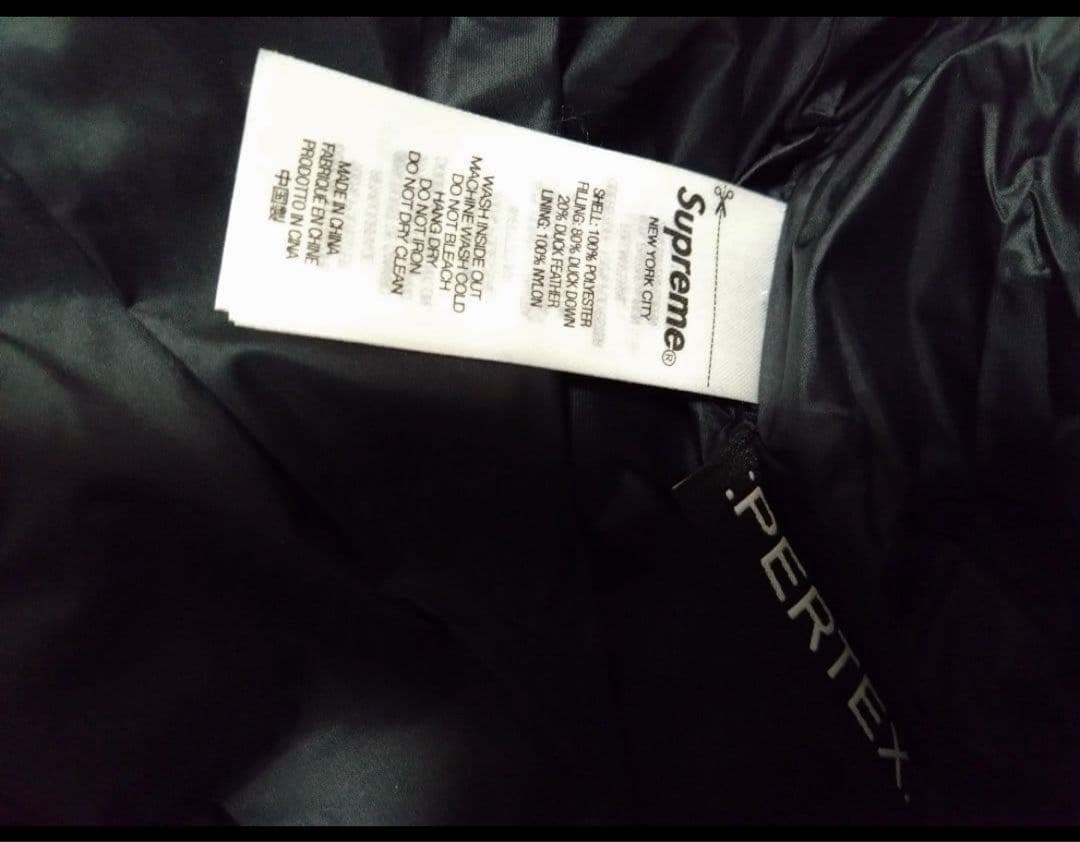 週末限定値下げ！Supreme 黒 ダウン　パンツ　M