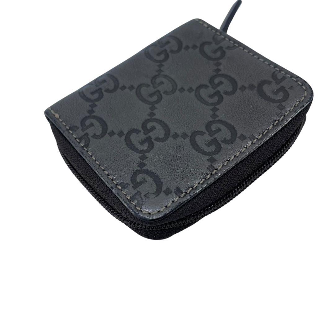 美品GUCCI グッチ ブラウン グッチシマレザー ケース