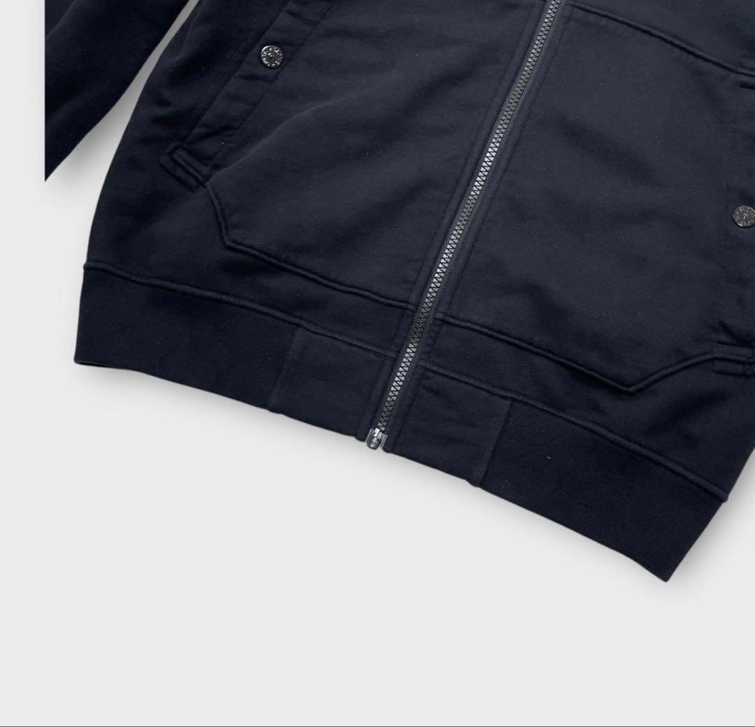 STONE  ZIP HOOD FELPA パーカー M