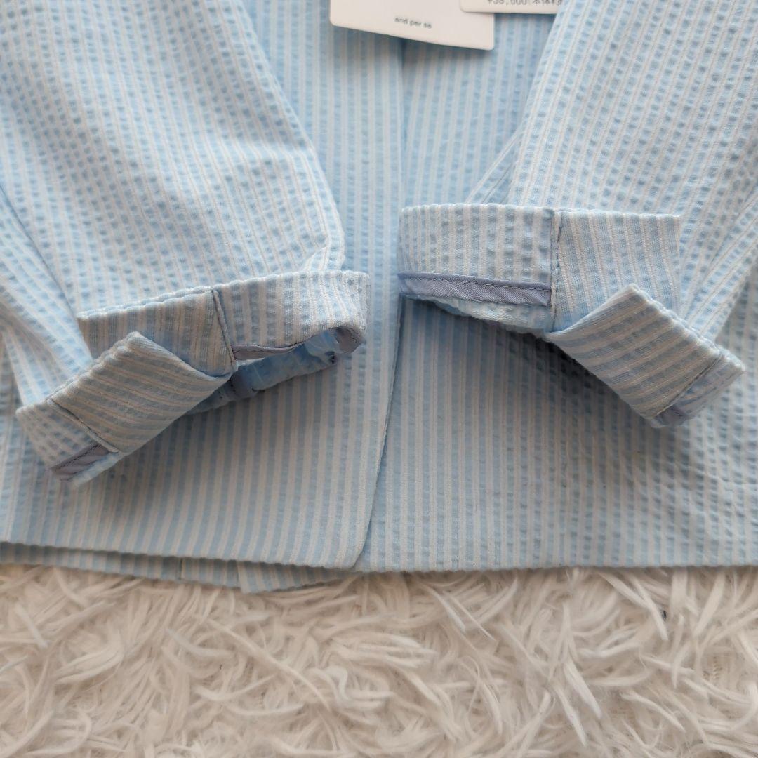 新品タグ付 現行 and per se テーラードジャケット ゴルフ L