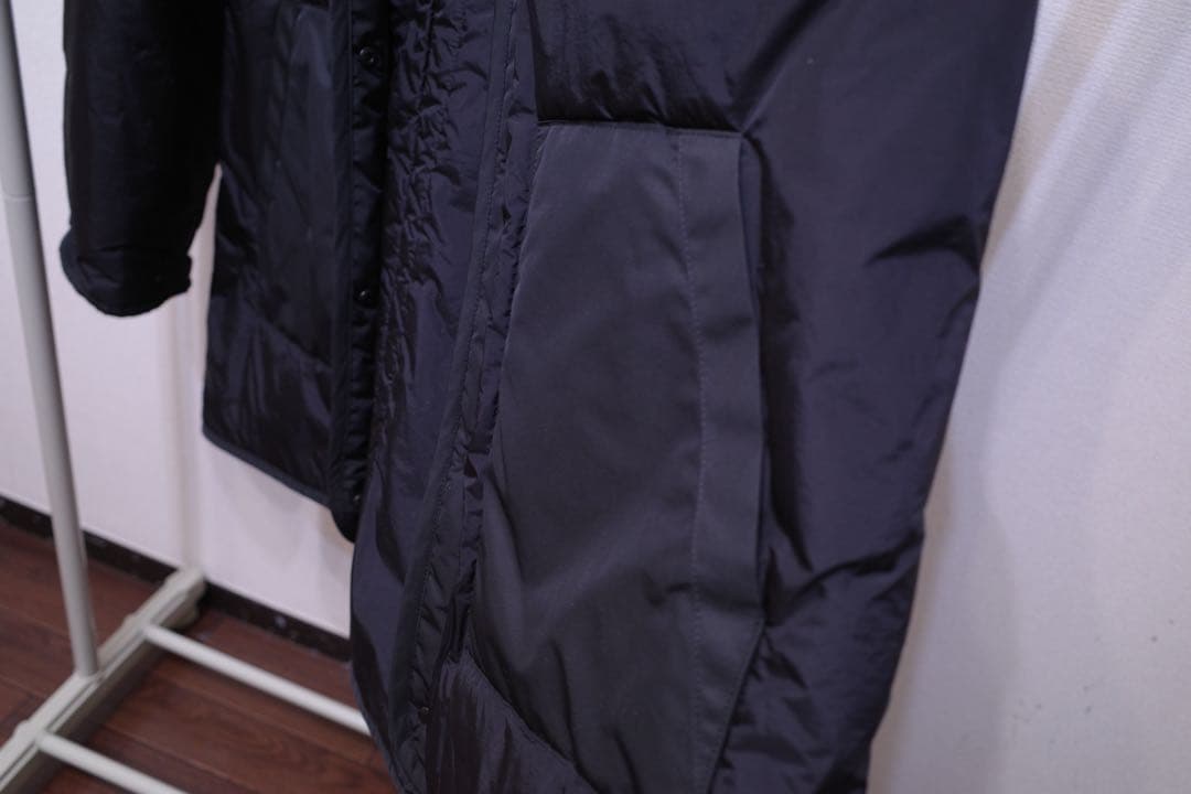 【完売品】Chloma シェルターコート long model Black