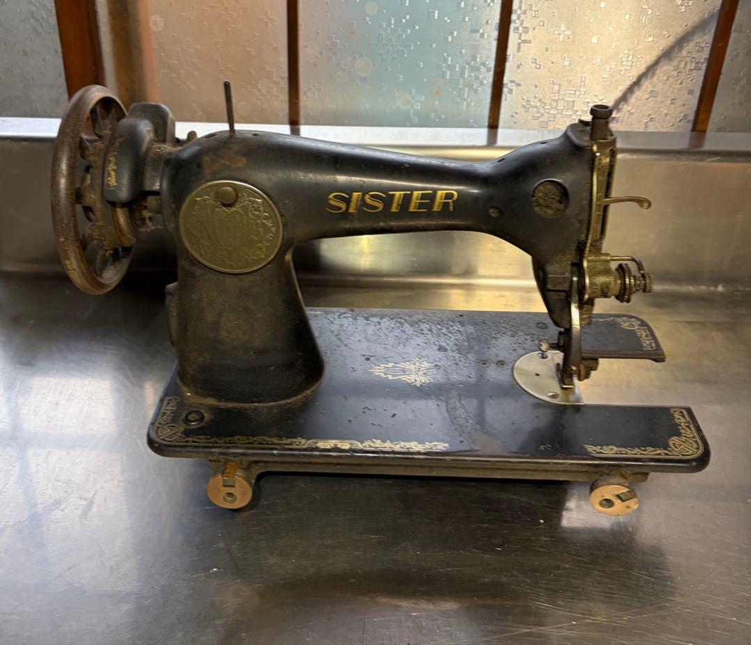 BROTHER ミシン アンティーク オブジェ ジャンク レア 本体のみ