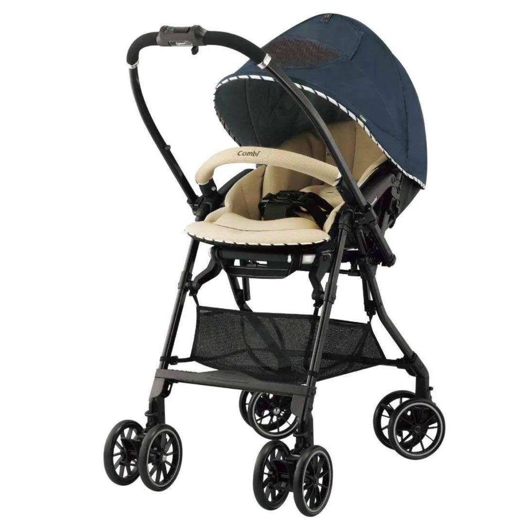 【美品】コンビ ベビーカー スゴカル 4 キャス エアー エッグショック