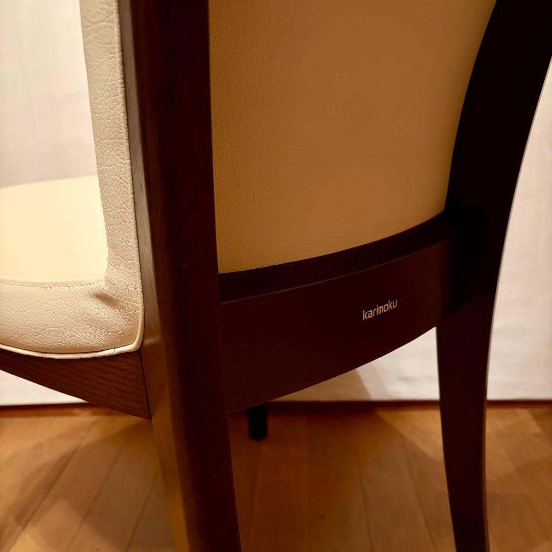 【karimoku】食堂椅子CT7805D531(2011年生産)特注品No.2