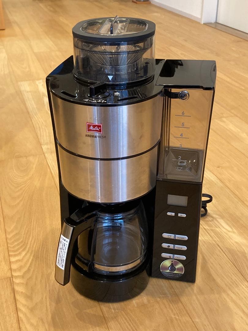 メリタ　アロマフレッシュ（6杯用） コーヒーメーカー　AFG622-1B