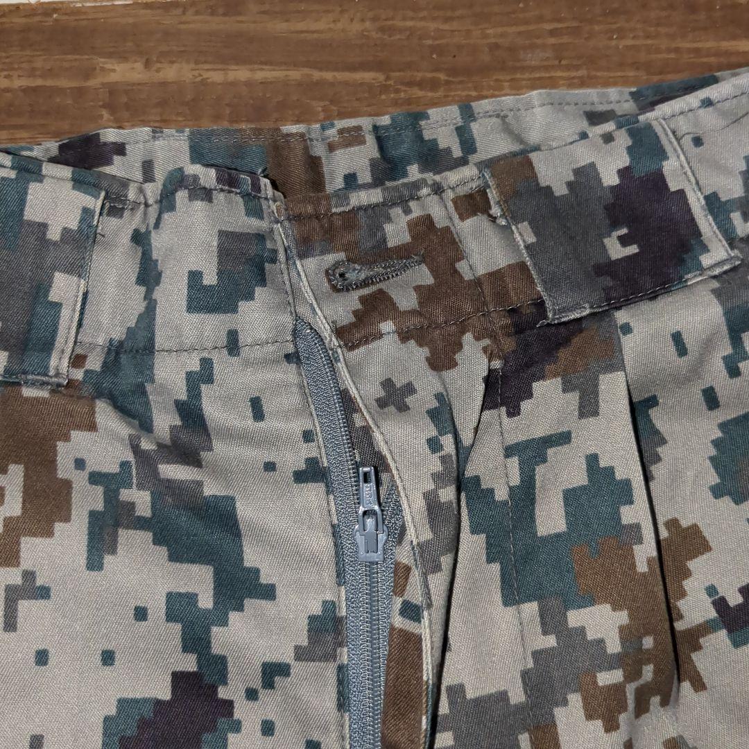 空自迷彩デジタル　作業服　戦闘服　上下セット　6A Sサイズ相当　bdu