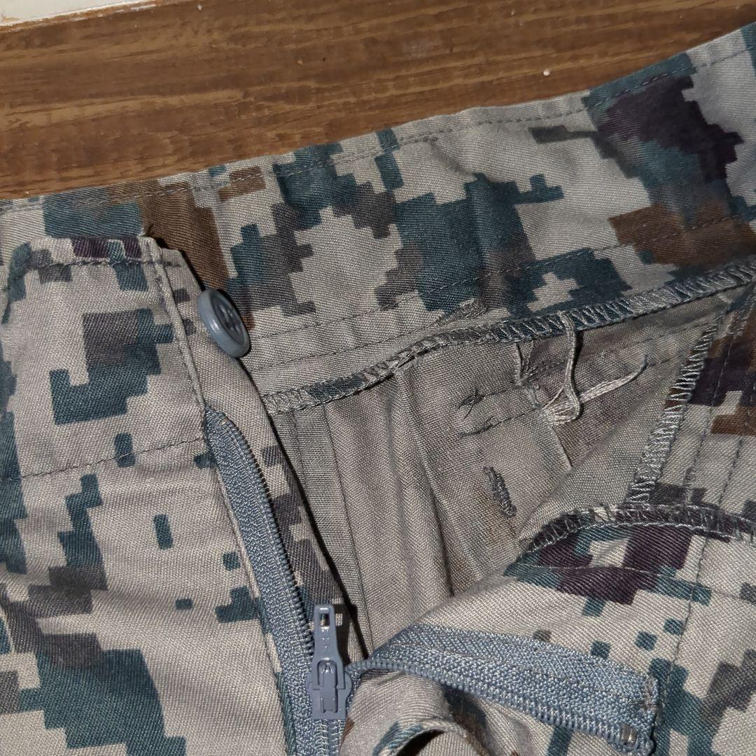 空自迷彩デジタル　作業服　戦闘服　上下セット　6A Sサイズ相当　bdu